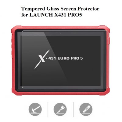 Tempered Glass Screen Protector for LAUNCH X431 EURO PRO5